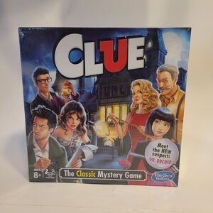 Hasbro Clue The Classic Mystery Board Game New Sealed